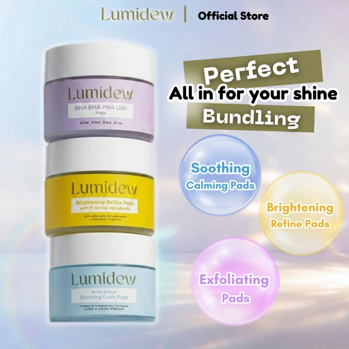 LUMIDEW MIX PACKAGE (3 Jars Complete Routine)