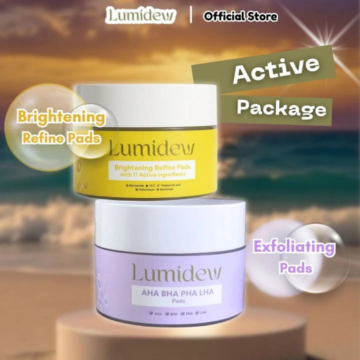 LUMIDEW ACTIVE PACKAGE (Brightening + Exfoliating)